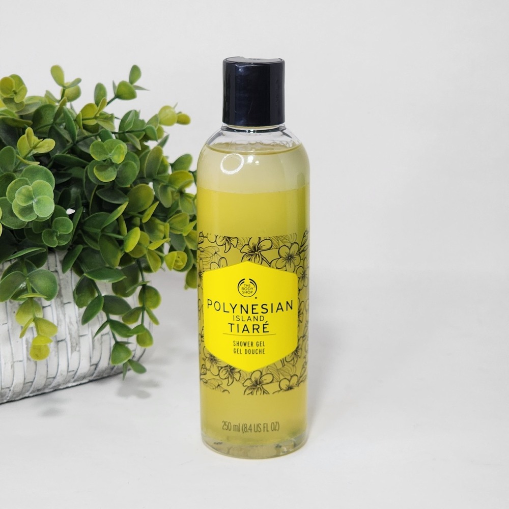 The Body Shop POLYNESIAN ISLAND TIARE Shower Gel 8.4 fl oz / 250 mL